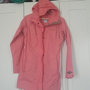 Columbia rain jacket, waterproof. Women's small